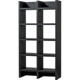 WOOOD Open Kast Timo - Mdf - Donkerbruin - 195x100x40