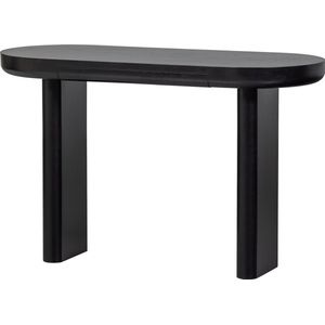 WOOOD Mael Bureau/Sidetable - Fineer - Zwartx120x50