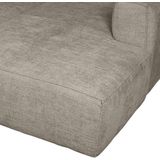 BEAN CHAISE LONGUE RECHTS GROVE MELANGE TRAVERTIN