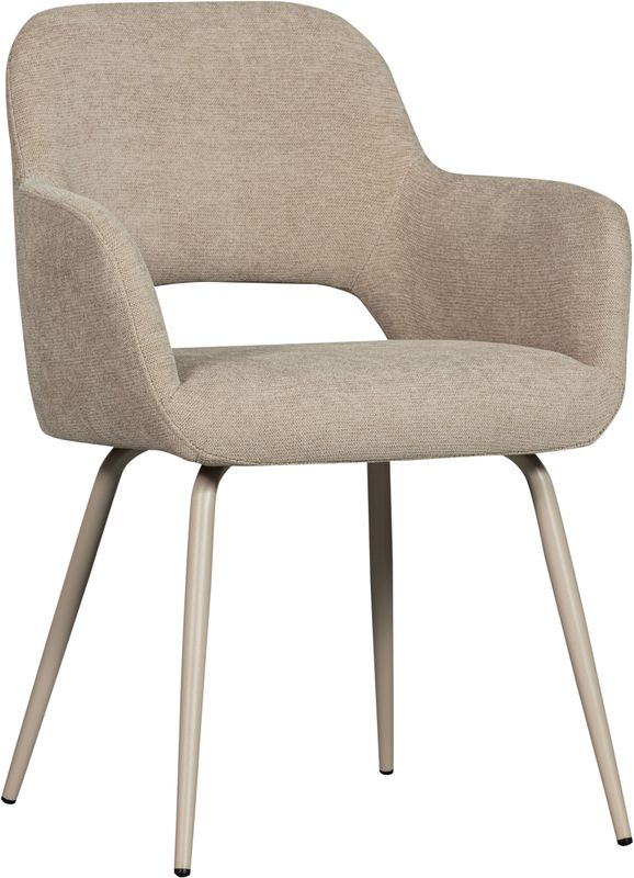 WOOOD Esszimmerstuhl »Jenny«, (Set), 2 St., gepolstert, 4-Fuß-Gestell, H 80 cm x B 58 cm