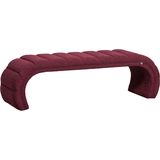 WOOOD Bank »Traffic«, Sitzbank mit grob gewebten Stoff, Breite 163 cm