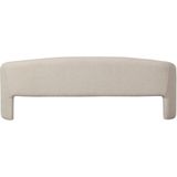 WOOOD Sitzbank "Zone", Esszimmerbank, grob gewebten Stoff, Breite 160 cm