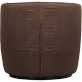 WOOOD Draaifauteuil Serra - Mesh - Espresso - 68x70x77