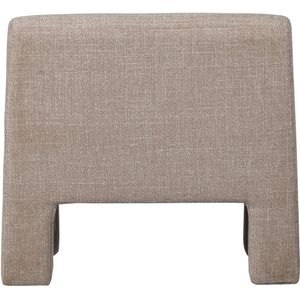 WOOOD Fauteuil Lavid - Polyester - Naturel - 73x74x84