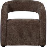 BePureHome Fauteuil Radiate - Textured - Espresso - 73x73x74