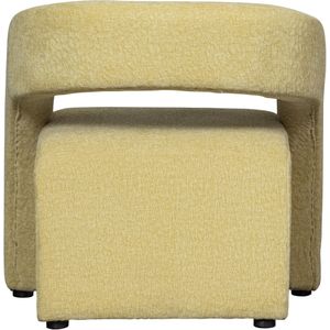 BePureHome Fauteuil Radiate - Textured - Lime - 73x73x74