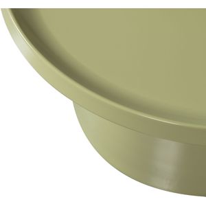 WOOOD Duuk Salontafel - Metaal - Sage Green - 35x74x74