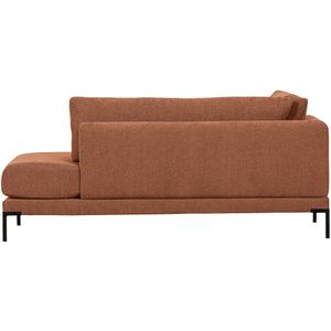 vtwonen Lounge Element Rechts Couple - Polyester - Rust - 89x100x200