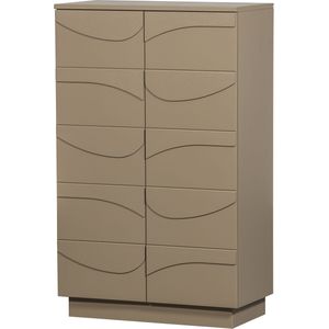 WOOOD Teo Kast Grenenhout Mud 116x72x35