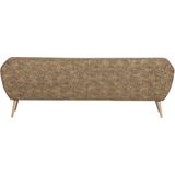 WOOOD Sofa Rocco - Polyester - Caramel Melange - 75x230x82