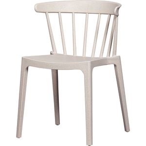 WOOOD Bliss Eetkamerstoel Tuinstoel - Plant Fiber - Off White - 75x52x53