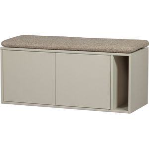 vtwonen Settle Down Tv-Meubel/Bankje - Grenen - Dust - 50x108x44
