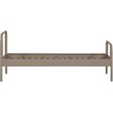 WOOOD - Mata - Kinderbed - Zandkleurig - Stalen Frame - Exclusief Matras