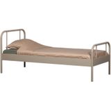 WOOOD - Mata - Kinderbed - Zandkleurig - Stalen Frame - Exclusief Matras