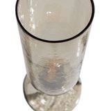 WOOOD - Gigi - Tafellamp - Naturel - Gehamerd Glas 38xØ15 cm