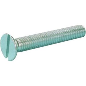 Metaalschroef Din963 M6X100Mm Vk Elvz - 200 stuks