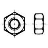 Moer Din934 Klasse 8 M33 Elvz Sw50 - 10 stuks