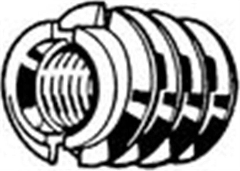 Moer - Rampa - Metrische Draad - Houtdraad - Blank Staal