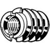 Houtmoer - Rampa - DIN7965 - M10X25Mm - Blank - 100 Stuks