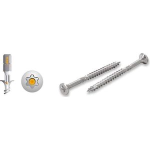 Schroeven - Multi+ Ttap - Gepatenteerde Torx-Ttap - Dubbel Verzonken Platkop