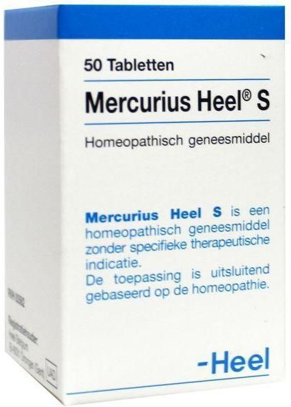 Heel Mercurius S - Tabletten - Homeopathisch - 60 Stuks