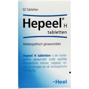 Homeopathisch Geneesmiddel - Hepeel H - 60 Tabletten - Lactosevrij