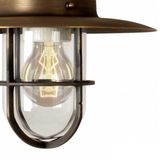 K.S. Verlichting - Labenne Buitwandlamp - Brons - Glas