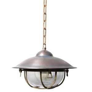 Hanglamp ketting Cargo Brons koper Veranda binnenlamp E27