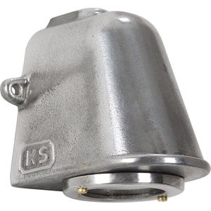 K.S. Verlichting Glimmende buitenwandlamp van aluminium Offshore