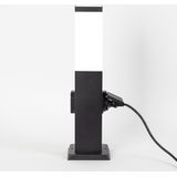 Fiss stopcontact lamp zwart - Ks verlichting