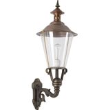 Wandlamp klassiek Enkhuizen Brons E27 bronzen lamp Koper deksel