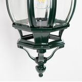 K.S. - Andrew - Wandlamp - Groen - Metaal - Transparant Glas