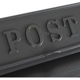 B6 Brievenbus Antraciet