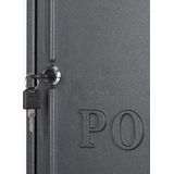 B6 Brievenbus Antraciet