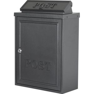 B6 Brievenbus Antraciet