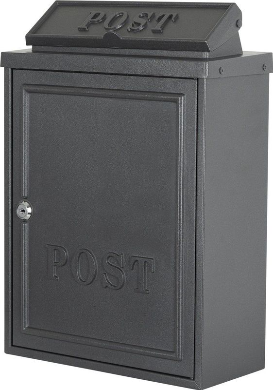 B6 Brievenbus Antraciet