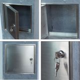 RVS - Brievenbusdeur - Inbouw - Roestvrijstaal - Geschikt voor Metselwerk