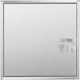 RVS - Brievenbusdeur - Inbouw - Roestvrijstaal - Geschikt voor Metselwerk