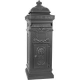 Kolombrievenbus - XL - Antraciet - Aluminium - Engelse Stijl