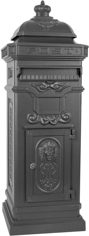 Kolombrievenbus - XL - Antraciet - Aluminium - Engelse Stijl