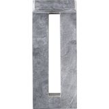 Nostalux - Hardstenen Inbouw Brievenbus - Staand - Hardsteen - 15x37 cm