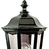 K.S. Verlichting - Ancona - Wandlamp - Plat - Zwart