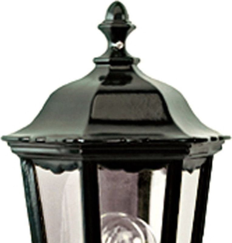 K.S. Verlichting - Ancona - Wandlamp - Plat - Zwart