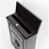 Nostalux - B9D - Brievenbus - Aluminium - Weerbestendig - Met Slot