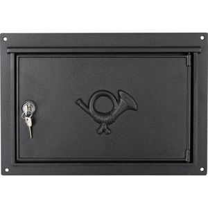 Brievenbus - Rood - Staal