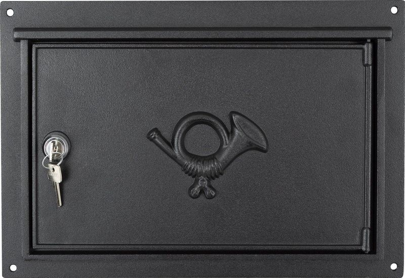 Brievenbus - Rood - Staal