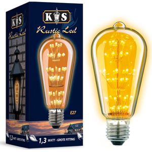 Lichtbron - ledlamp Rustic Led