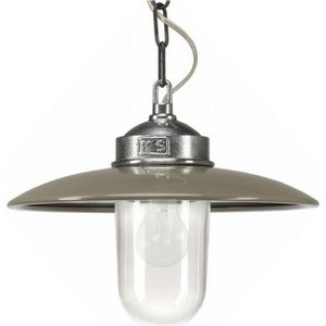 Retro hanglamp 6580 - Solingen Retro Kleur: Taupe / Geborsteld Metaal - Outlet