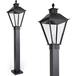 KS Verlichting buitenlamp Square Terras XL zwart