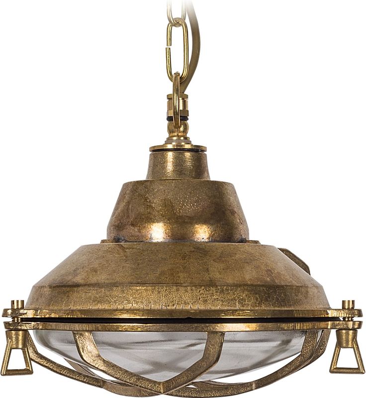 Dover kettinglamp Dark Brass